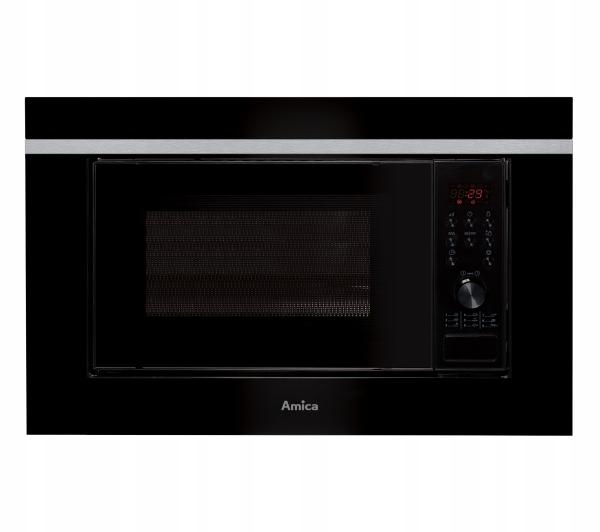 Vstavaná mikrovlnná rúra Amica AMGB20E2GB F-TYPE 700W 20L Grill Čierna